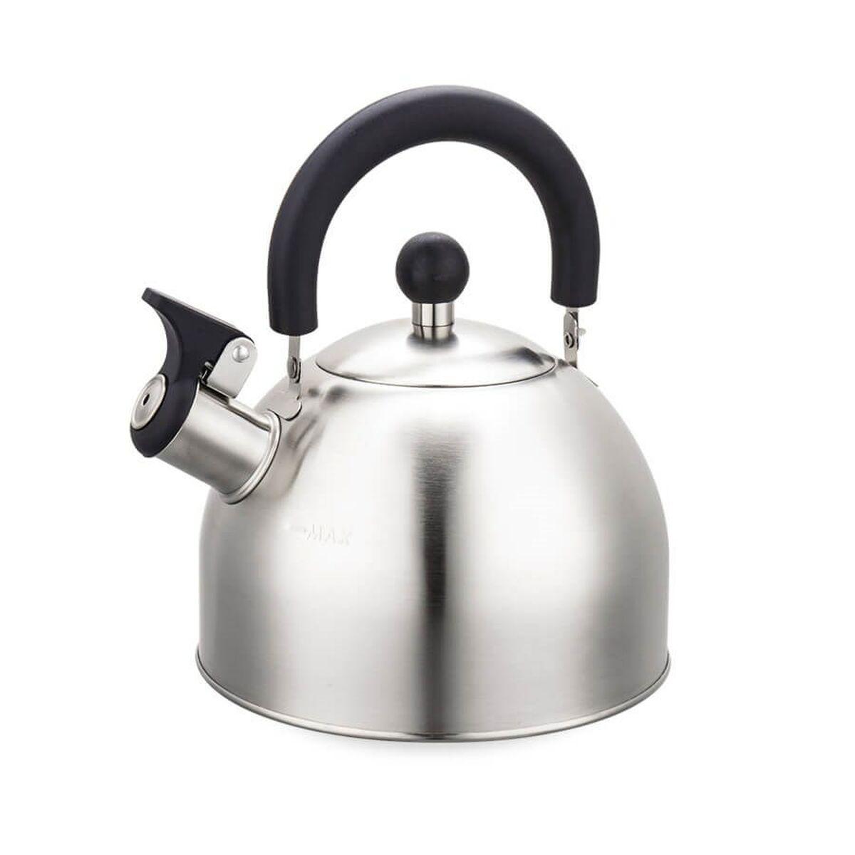 Tetera Feel Maestro MR-1300 Negro Plateado Acero Inoxidable 2 L