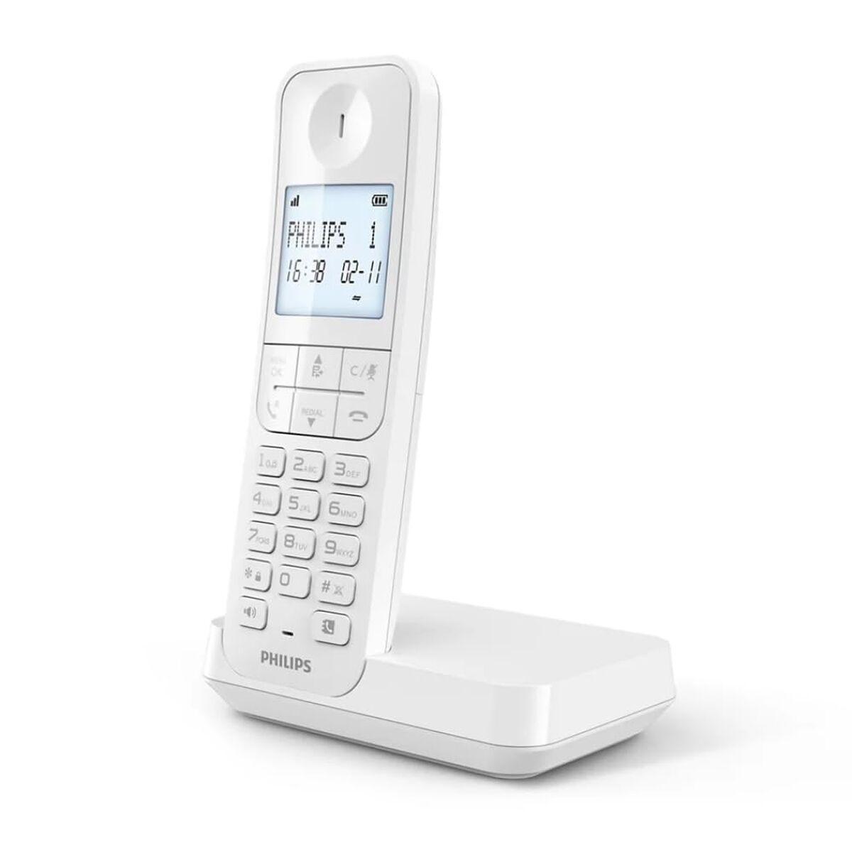 Teléfono Inalámbrico Philips D2701W Blanco