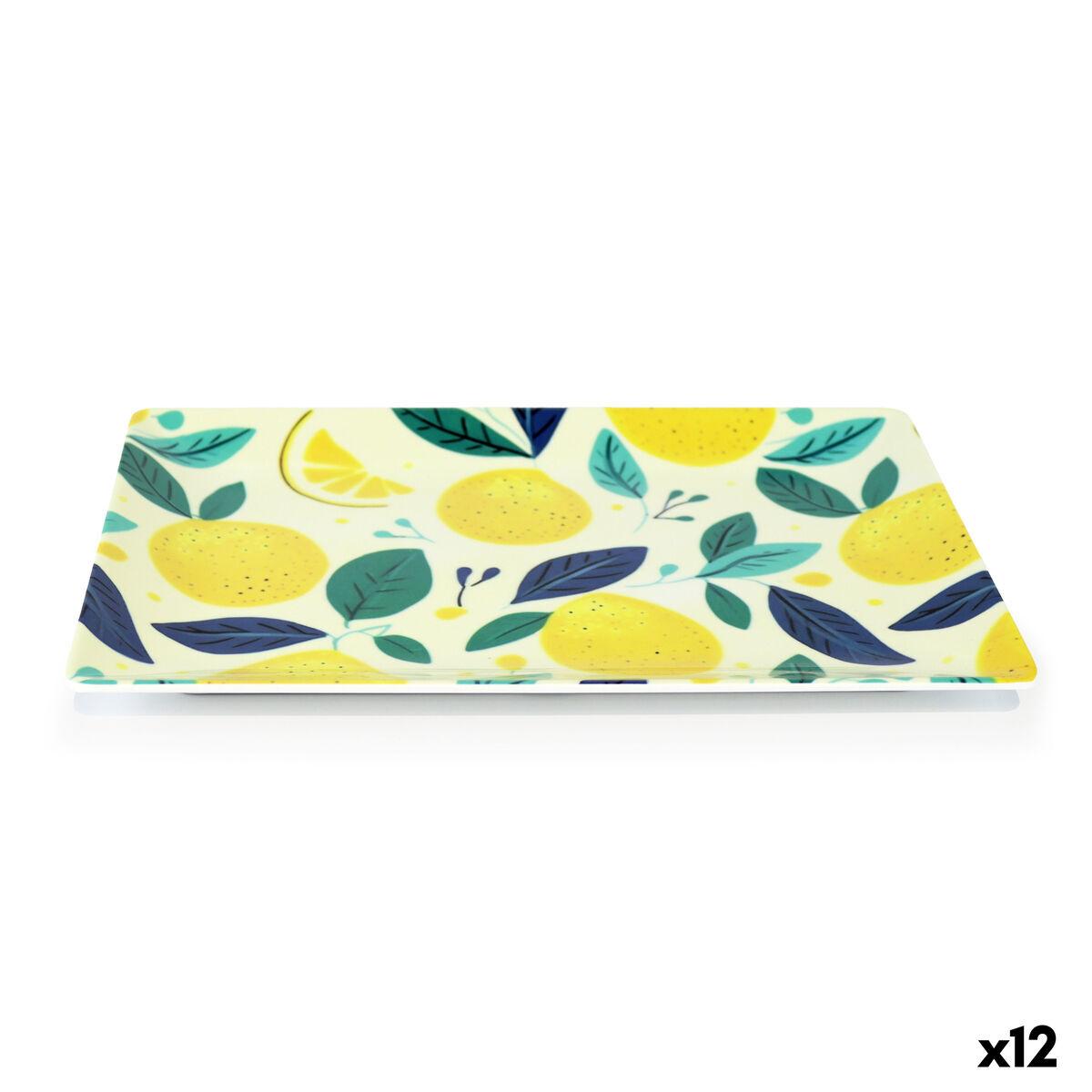 Fuente de Cocina Alfares BRESCIA 30 x 20 x 2,5 cm (12 Unidades)