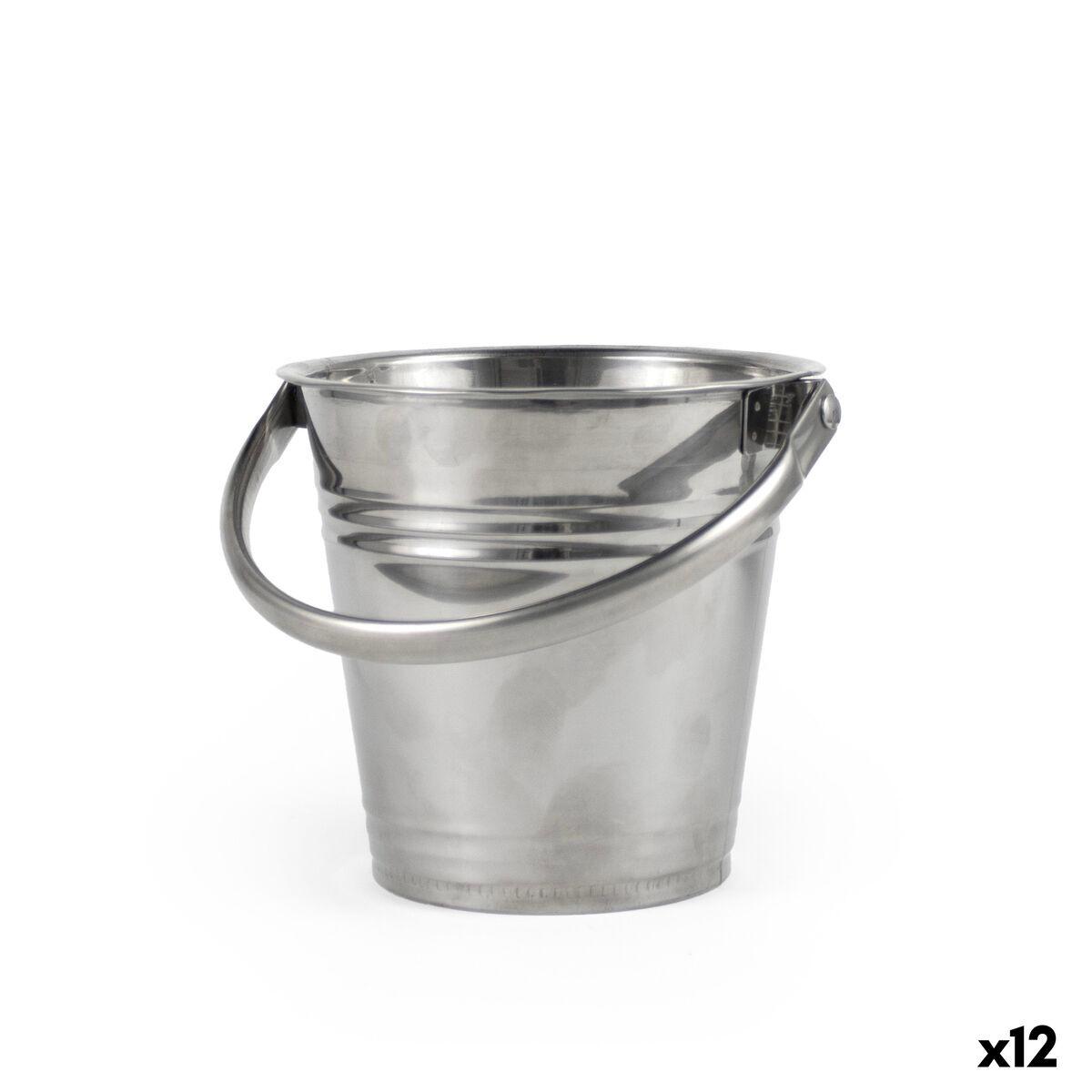 Cubitera My Bar Acero 1 L 12,8 x 12,4 cm (12 Unidades)