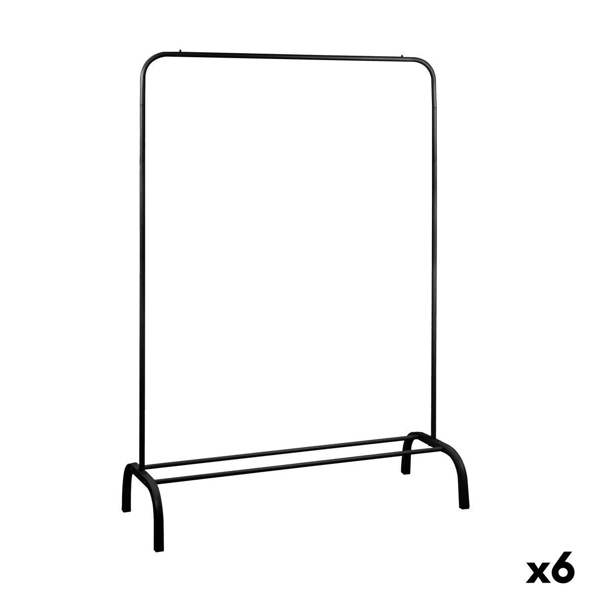 Perchero MobleKit Negro 18 mm 104 x 41 x 152 cm (6 Unidades)