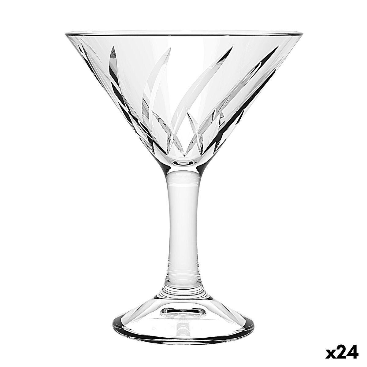 Copa de cóctel La Mediterránea Phasai nossa Transparente Vidrio 200 ml (24 Unidades)
