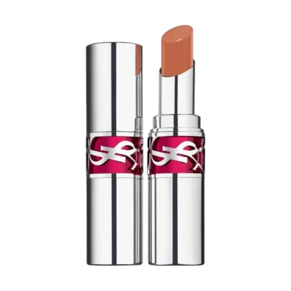 Pintalabios YSL Loveshine Candy Glaze Nº 4 Marrón