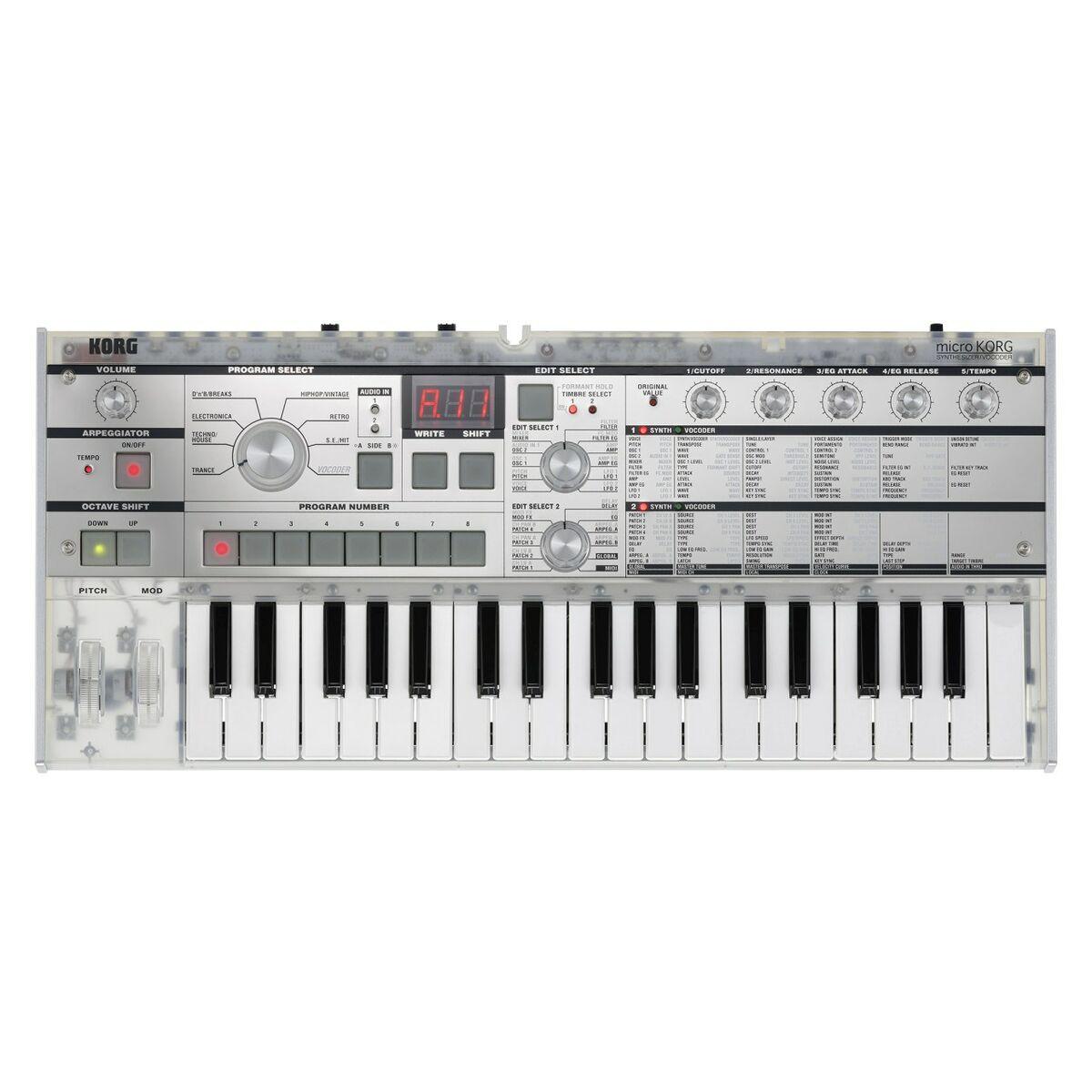 Piano Electrónico KORG MICROKORG CR