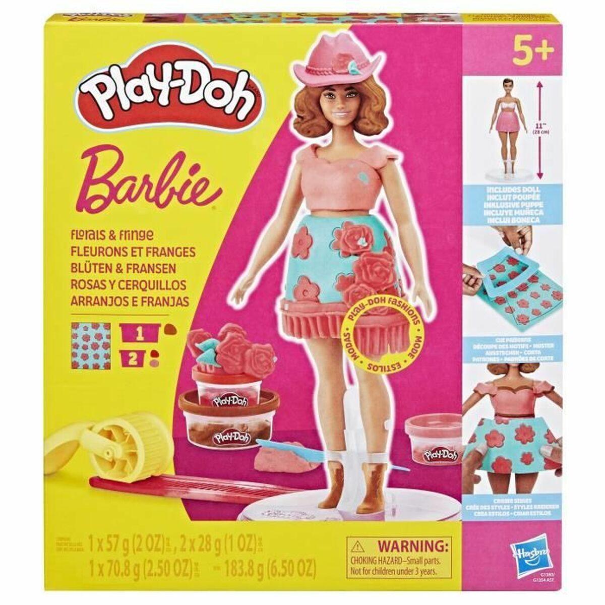 Juego de Plastilina Play-Doh Florals & Fringe Multicolor
