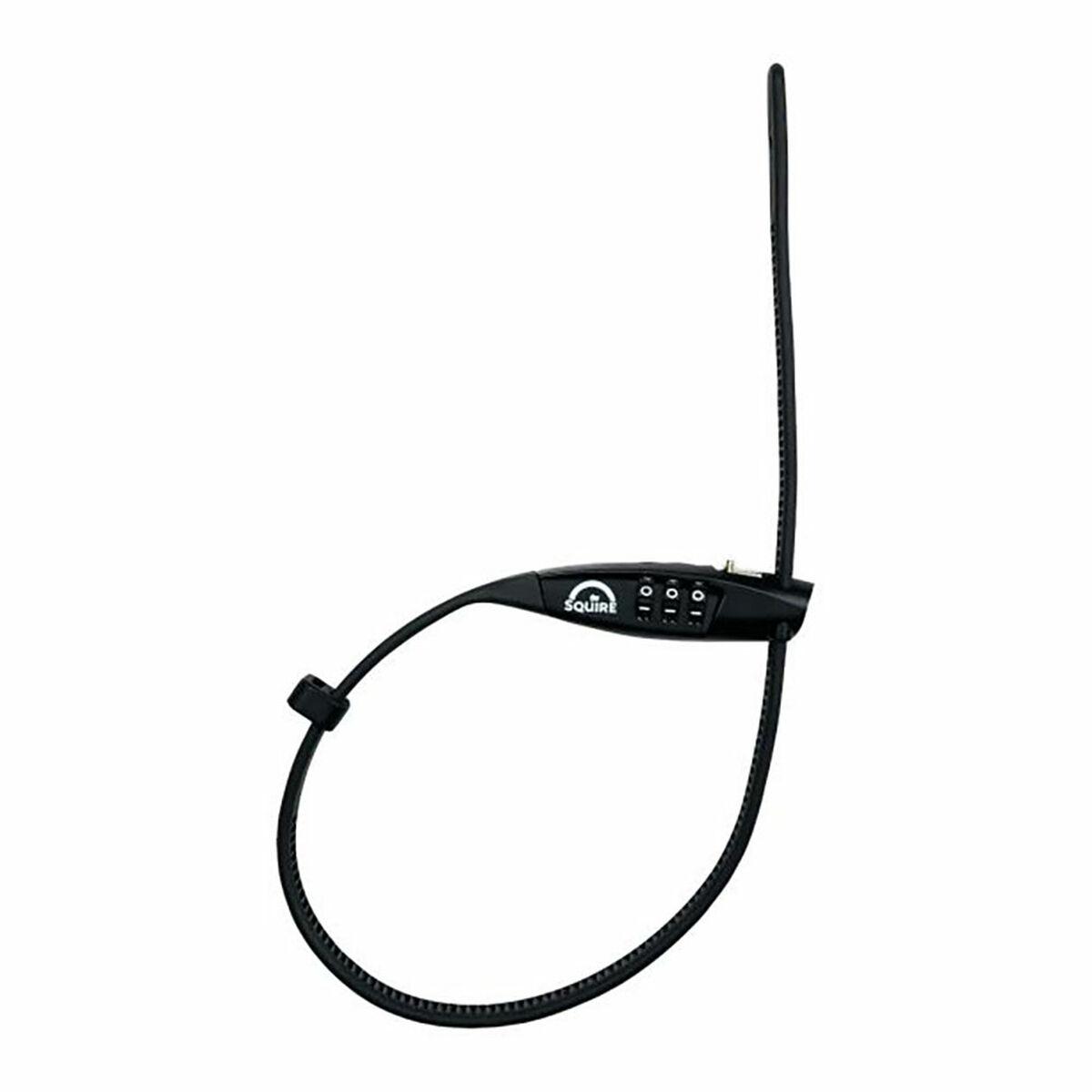 Brida reutilizable Squire Negro 45 x 1 cm Combinación