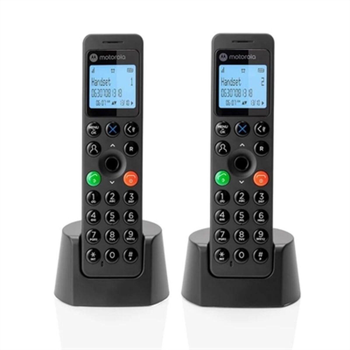 Teléfono Inalámbrico Motorola DOT202 Negro