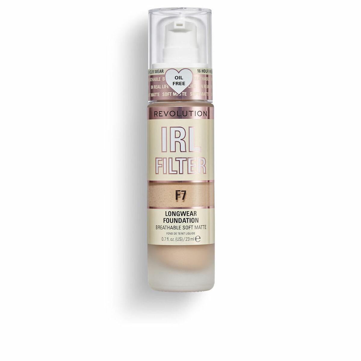 Base de Maquillaje Fluida Revolution Make Up Irl Filter F7 23 ml