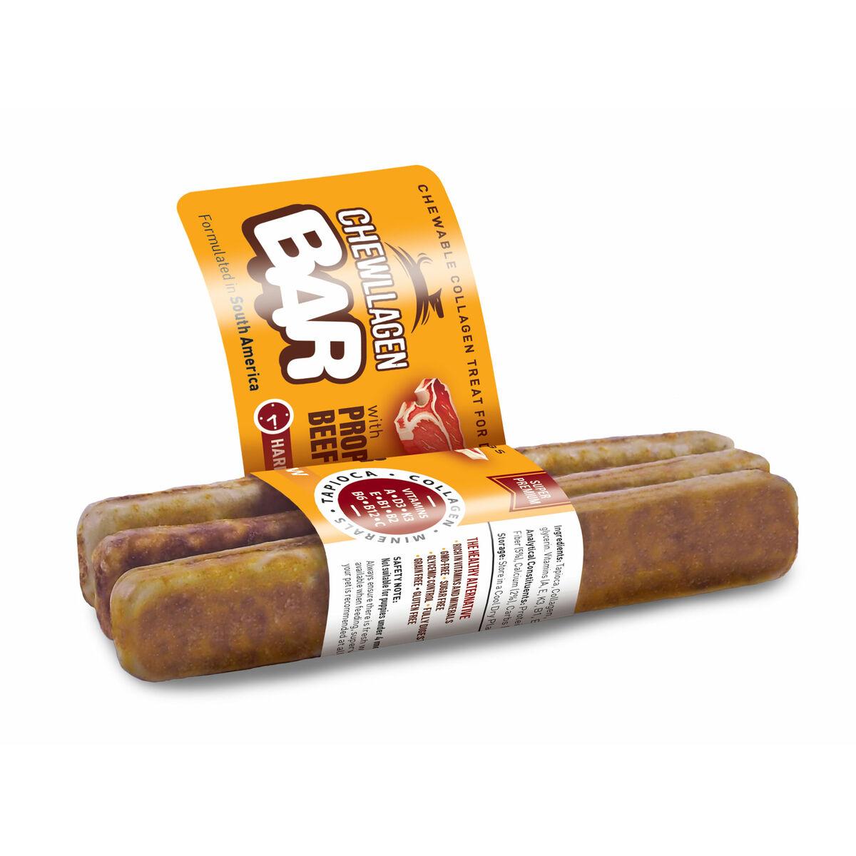 Snack para Perros Chewllagen Ternera 72 Piezas