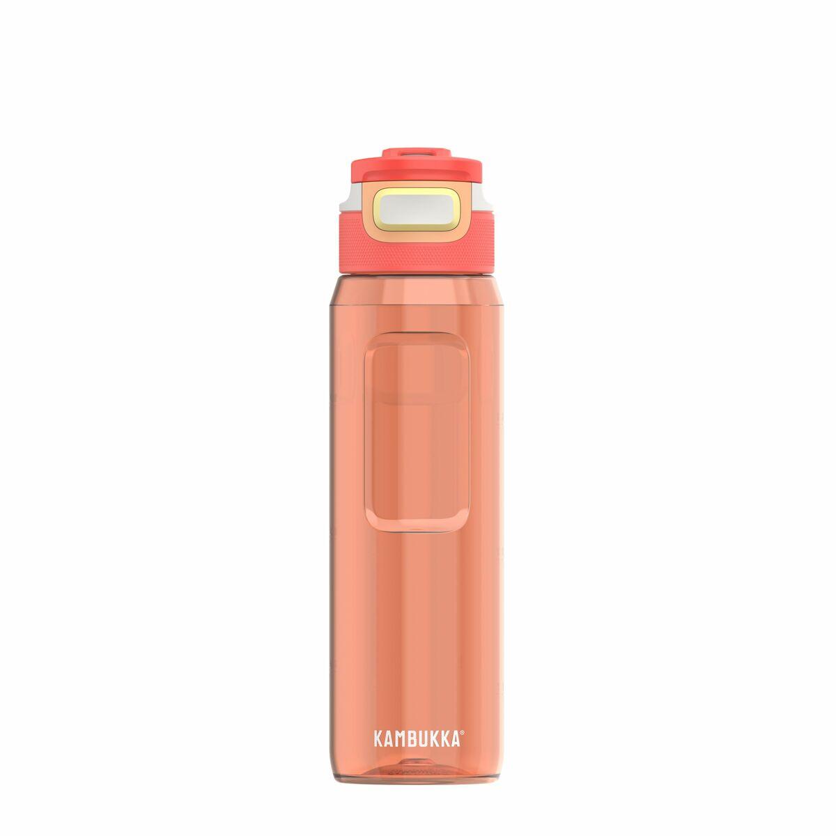 Botella de Agua Kambukka Elton Naranja Transparente 750 ml 1 L Plástico