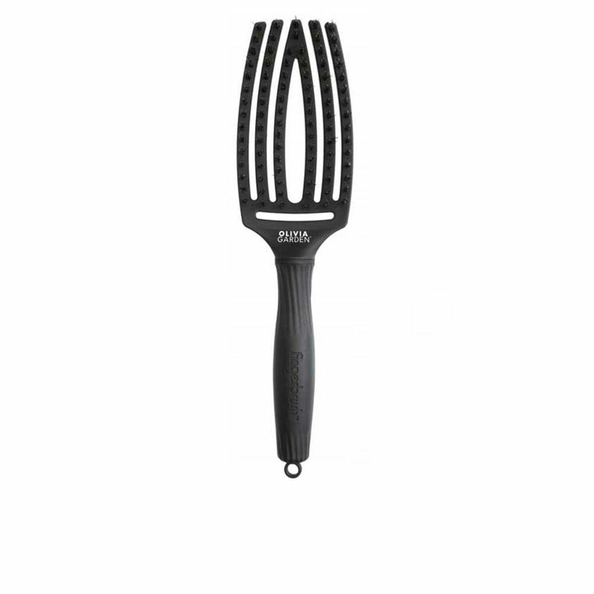 Cepillo Olivia Garden FINGERBRUSH black