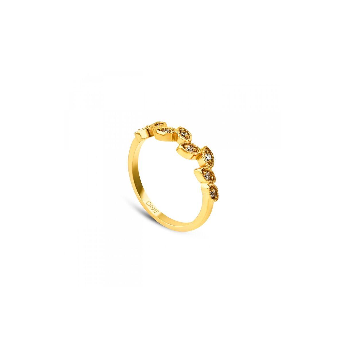 Anillo Mujer One Jewels OJATR02D-5 Dorado 5