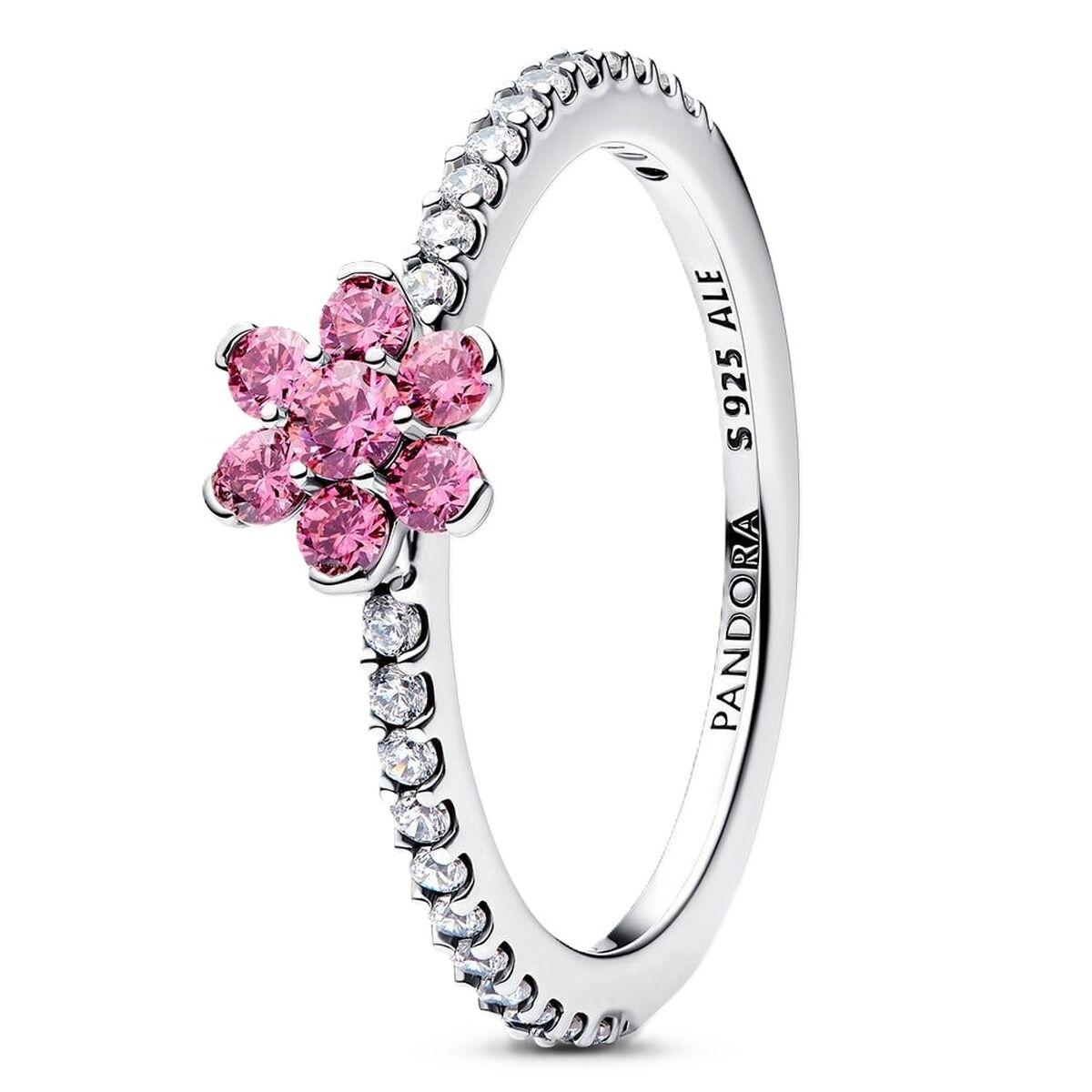 Anillo Mujer Pandora 194499C02-52 Plateado Rosa 12