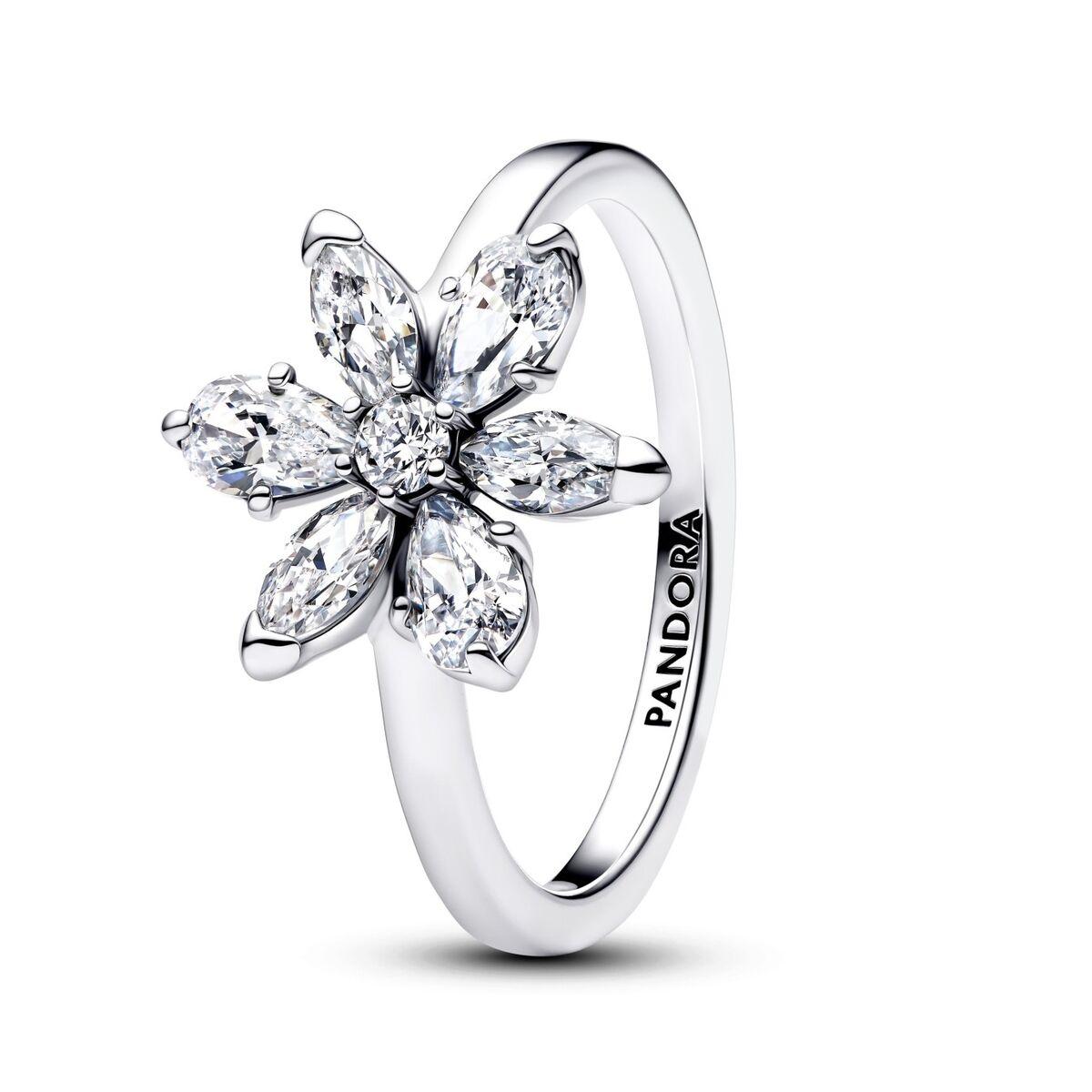 Anillo Mujer Pandora 193000C02-52 Plateado 12
