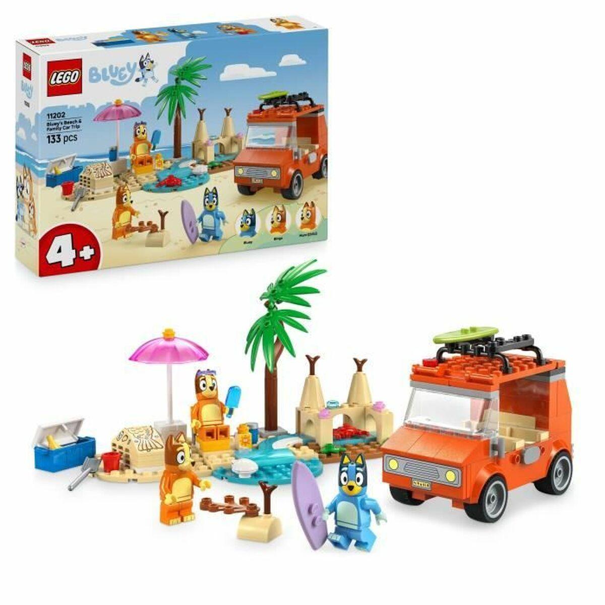 Juego de Construcción Lego 11202 Bluey's Beach & Family Car Trip 133 Piezas