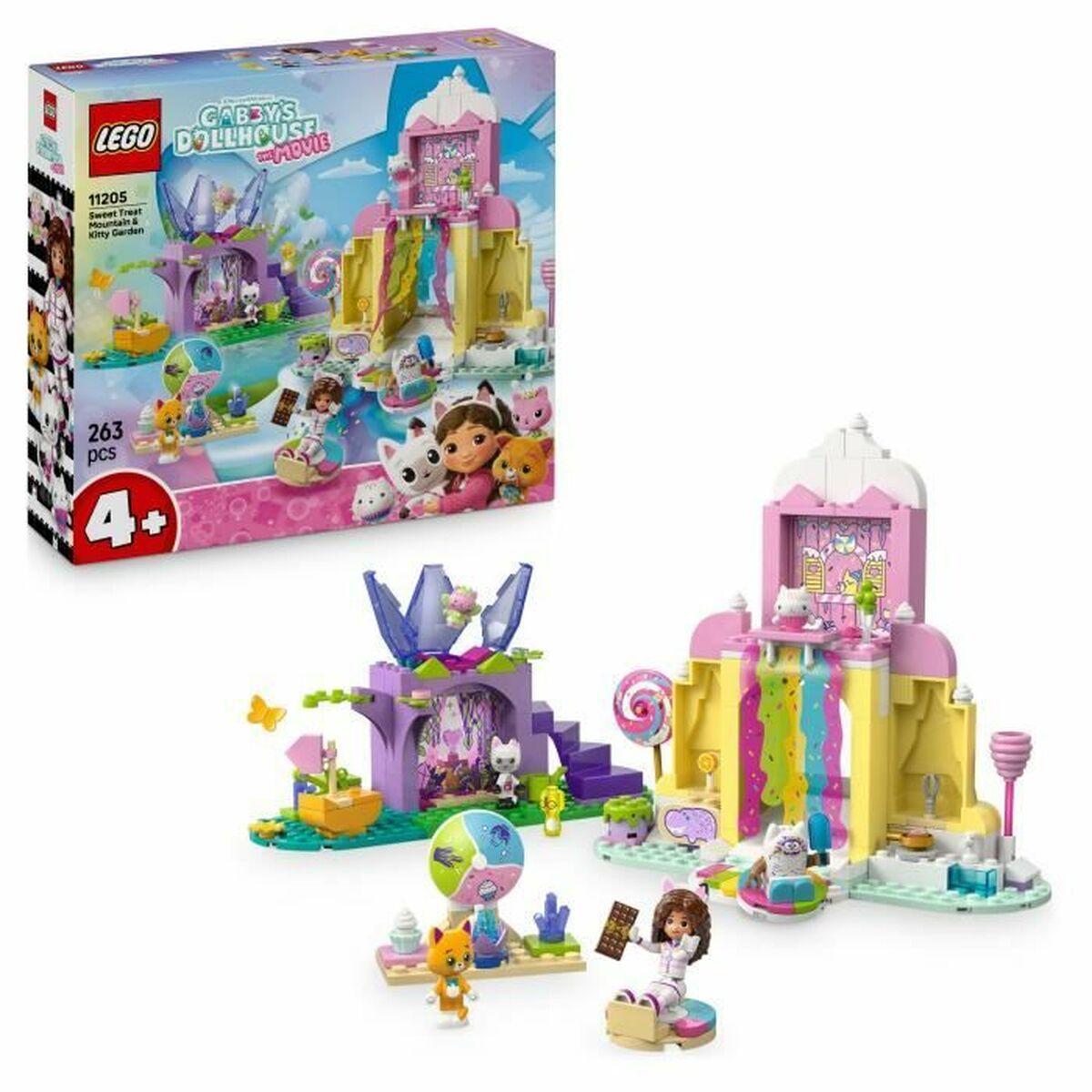 Juego de Construcción Lego 11205 Sweet Treat Mountain and Kitty Garden 263 Piezas
