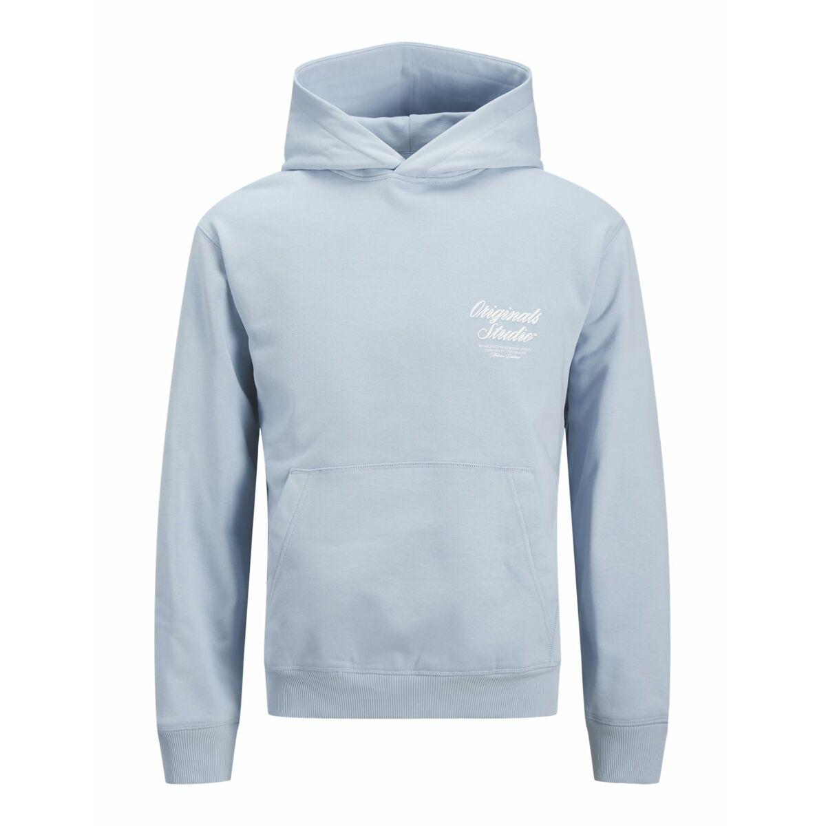 Sudadera con Capucha Hombre Jack & Jones JORNORREBRO TYPO BACK SWEAT HOOD SN 12283054 Azul