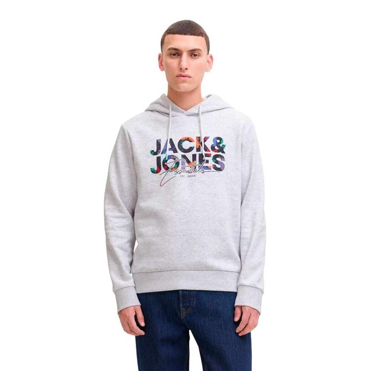 Sudadera con Capucha Hombre Jack & Jones Jjgeplas Sweat Hood Ln
