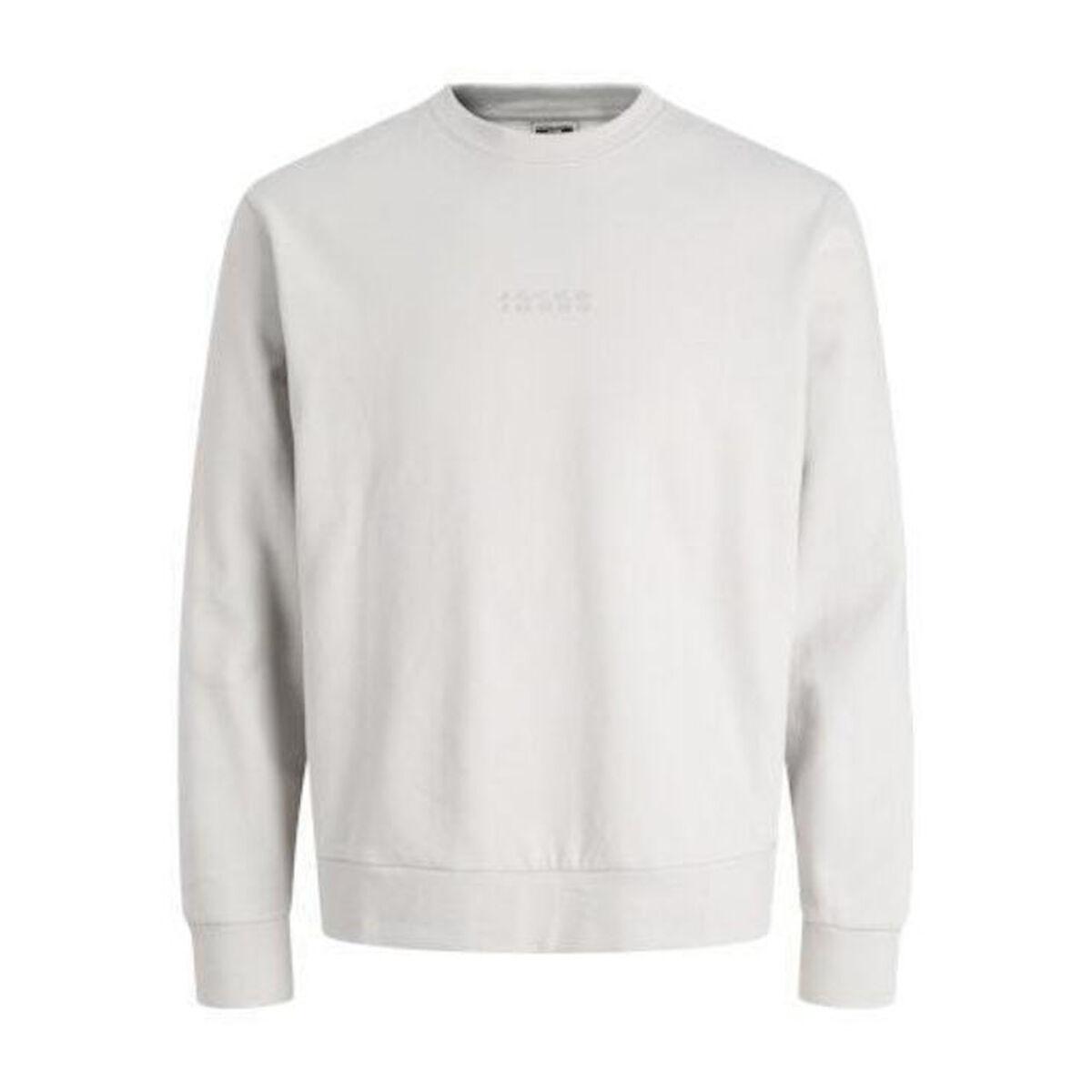 Sudadera sin Capucha Hombre Jack & Jones JCOSTANCE SWEAT CREW NECK 12282821 Gris