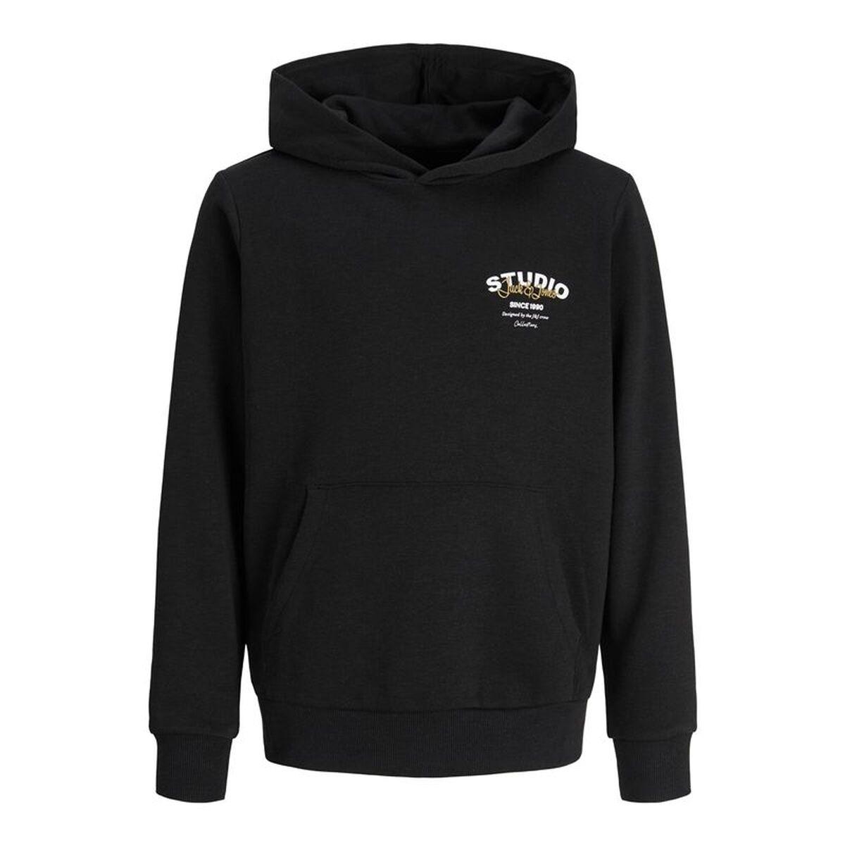Sudadera con Capucha Niño Jack & Jones Jjyuki Negro