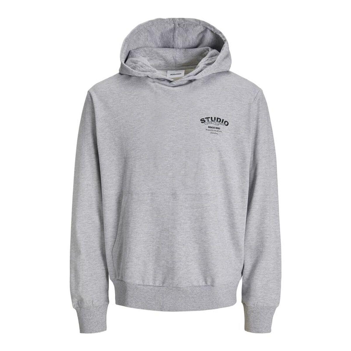 Sudadera con Capucha Niño Jack & Jones Jjyuki Gris