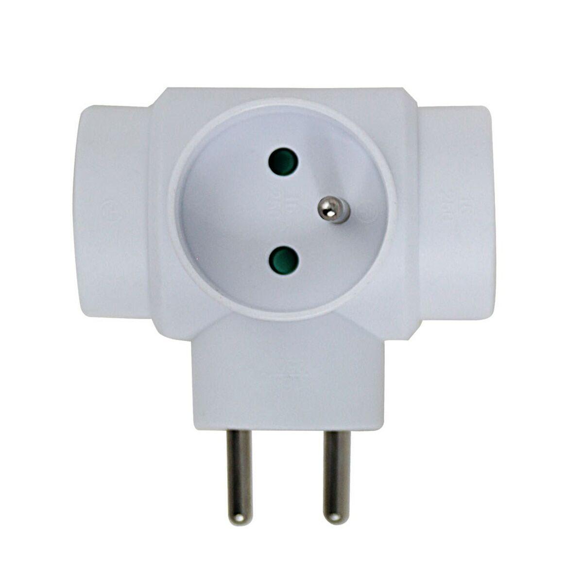 Ladrón de enchufe Esperanza ELK302W 3 Enchufes