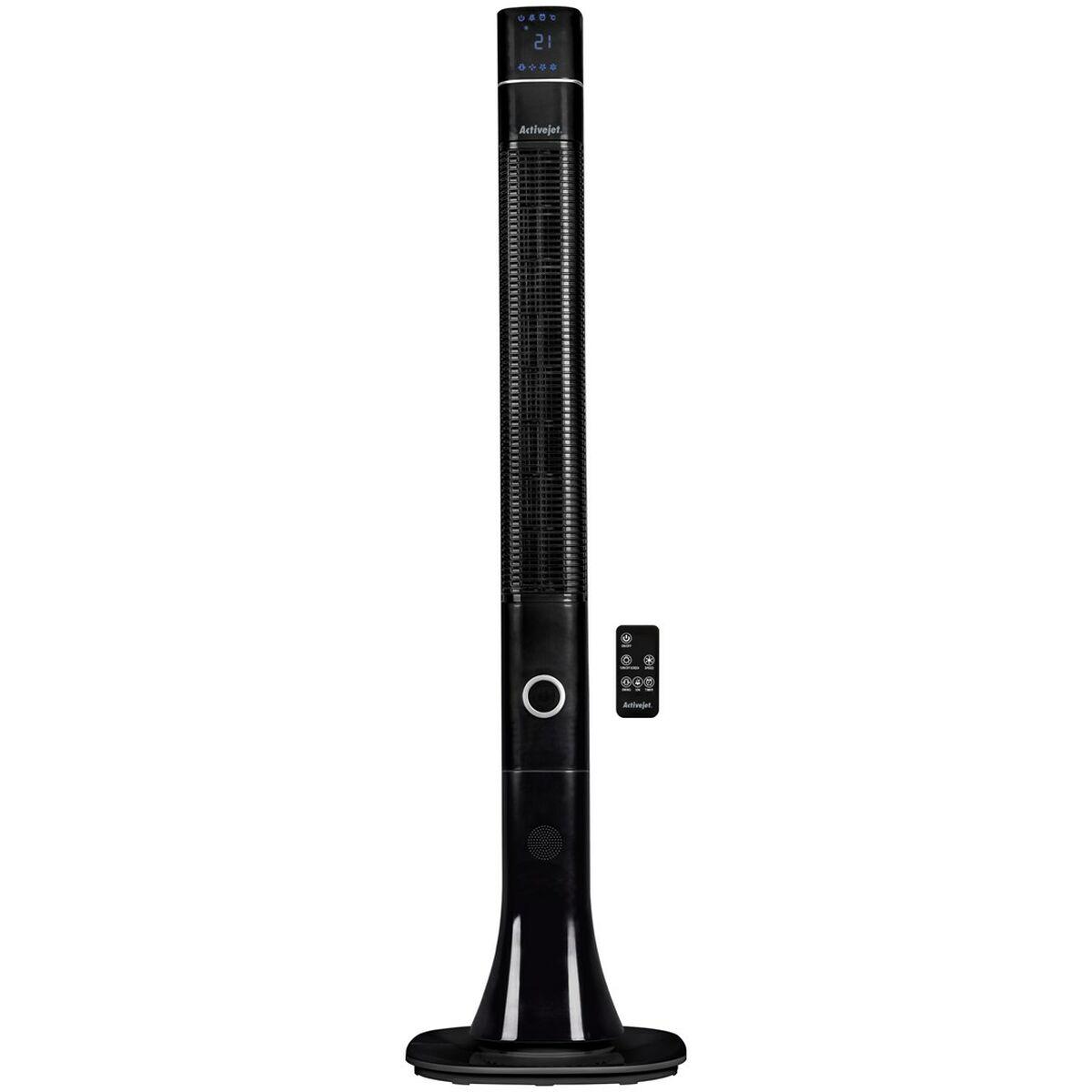 Ventilador de torre Activejet WKS-120CPJ Negro 60 W