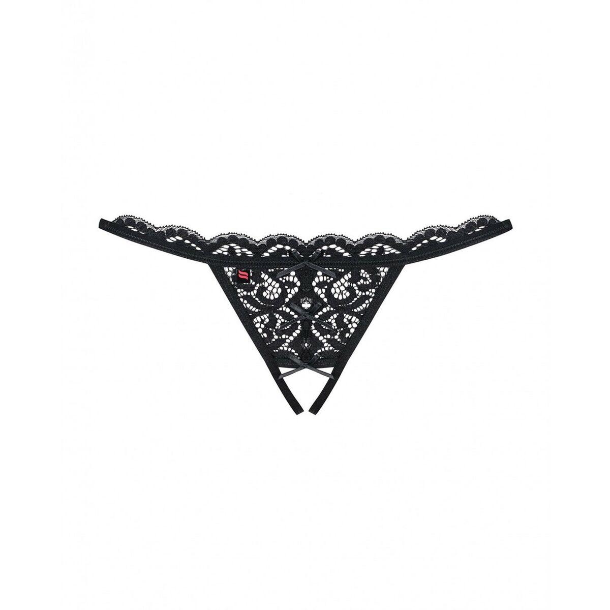Tanga con Encaje Obsessive 831-THC-1 L/XL
