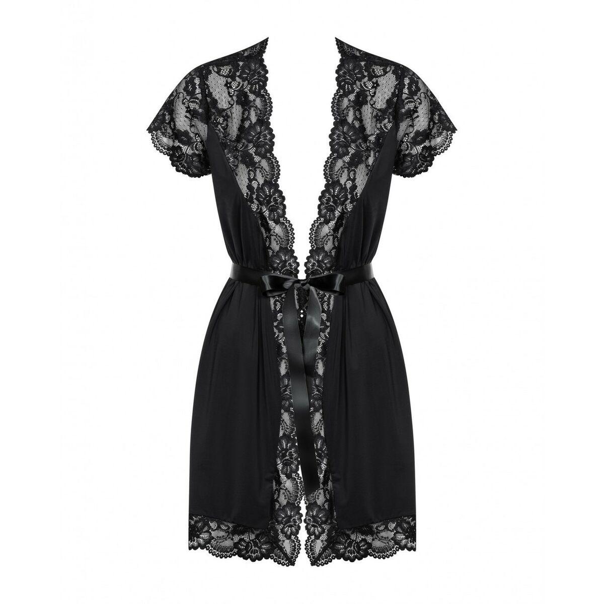 Salto de Cama Obsessive PEIGNOIR Negro L/XL