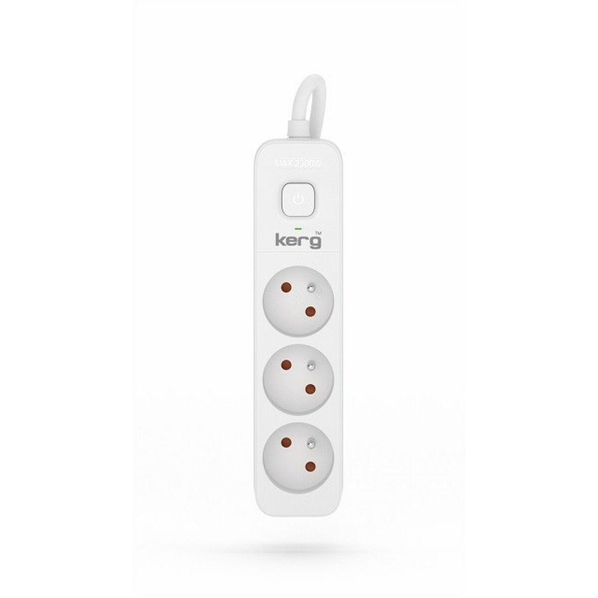 Regleta Enchufes 3 Tomas con Interruptor HSK Data M02376 (3 m)