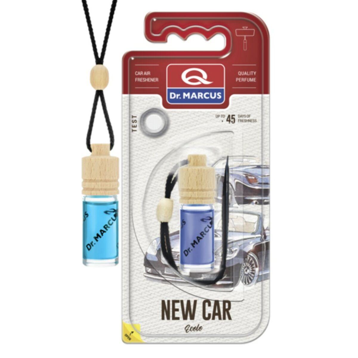 Ambientador para Coche Dr Marcus Ecolo Coche Nuevo 4,5 ml Madera Cristal Fragancia Colgante 4 Piezas