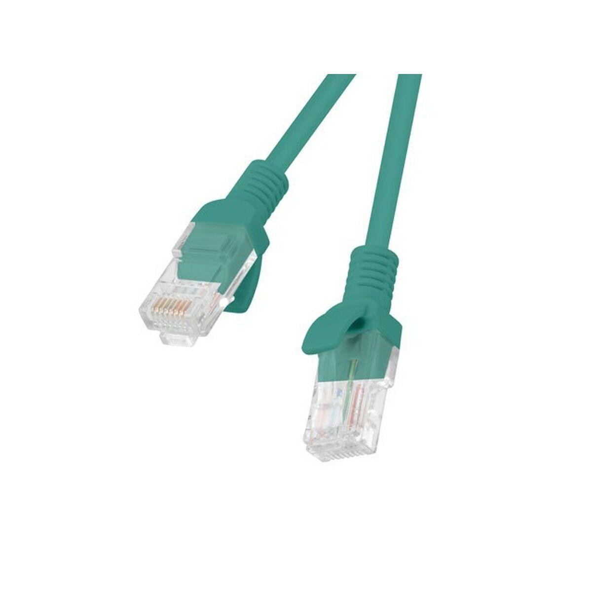 Cable de Red Rígido UTP Categoría 6 Lanberg PCU6-10CC-1000-G Verde