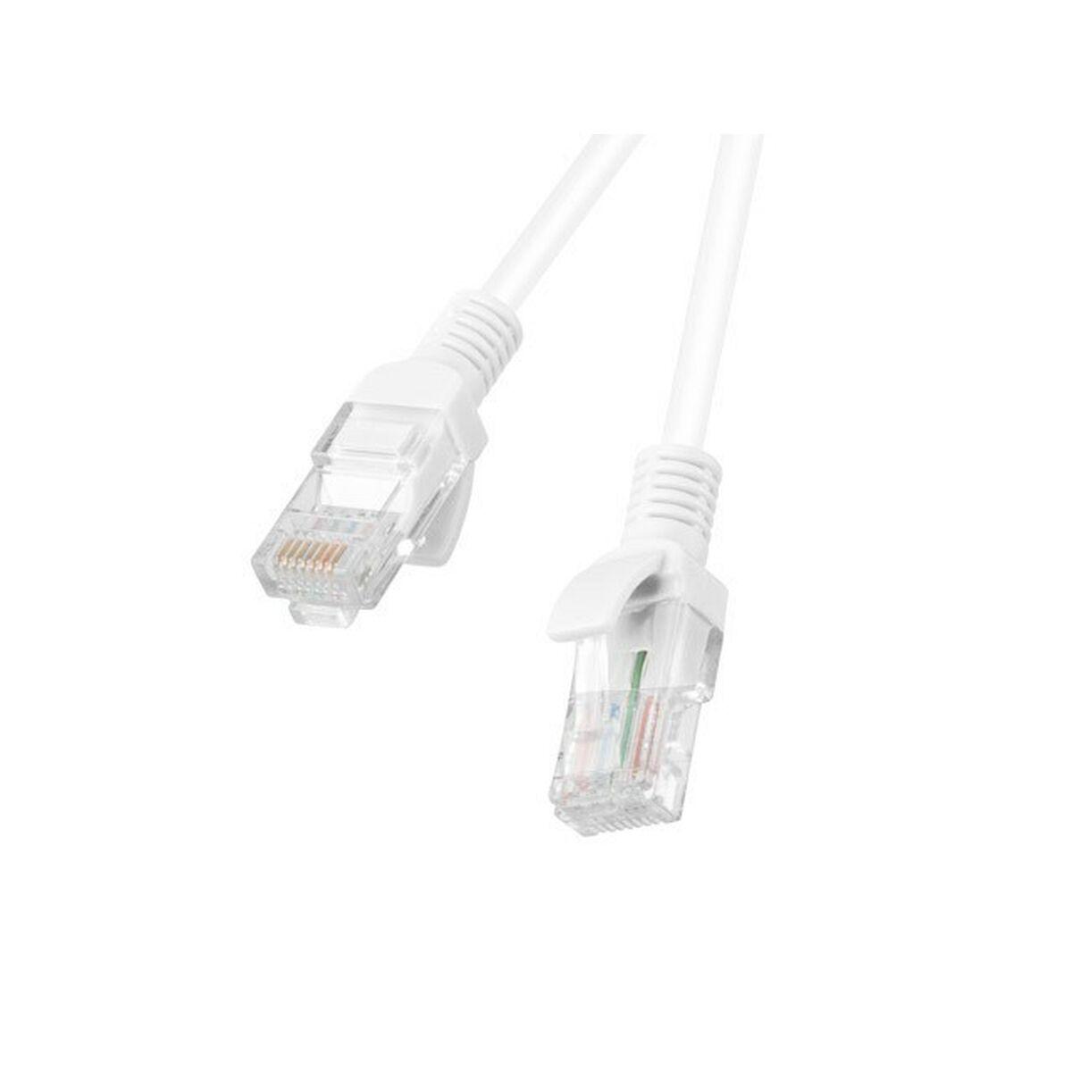 Cable de Red Rígido UTP Categoría 6 Lanberg PCU5-20CC-0200-W Blanco 2 m