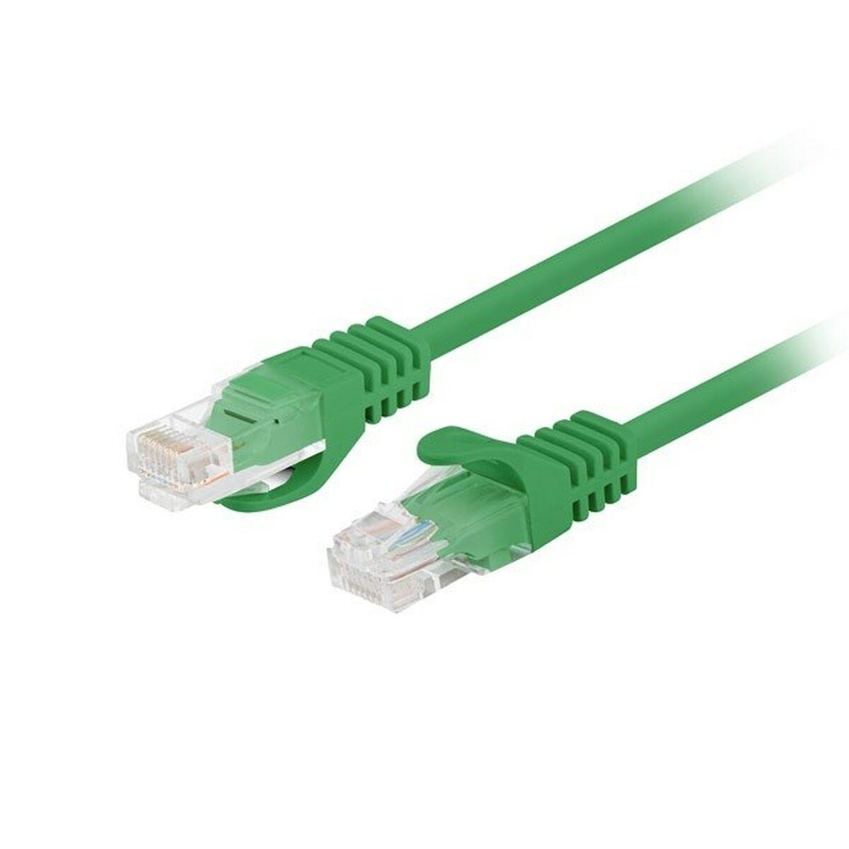 Cable de Red Rígido UTP Categoría 6 Lanberg PCU6-20CC-0100-G Amarillo 1 m