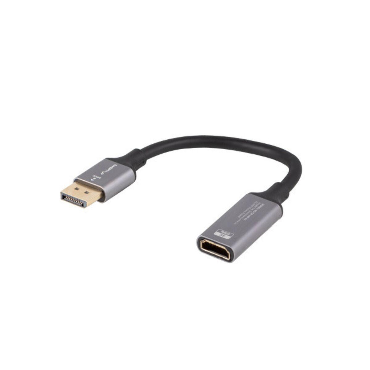 Adaptador DisplayPort a HDMI Lanberg AD-DP-HD-02