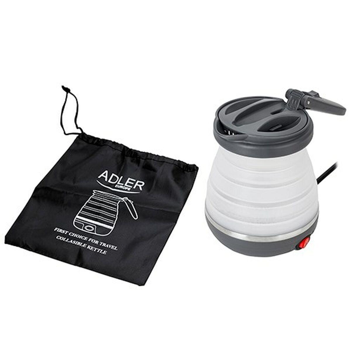 Hervidor Adler AD 1279 Blanco Gris