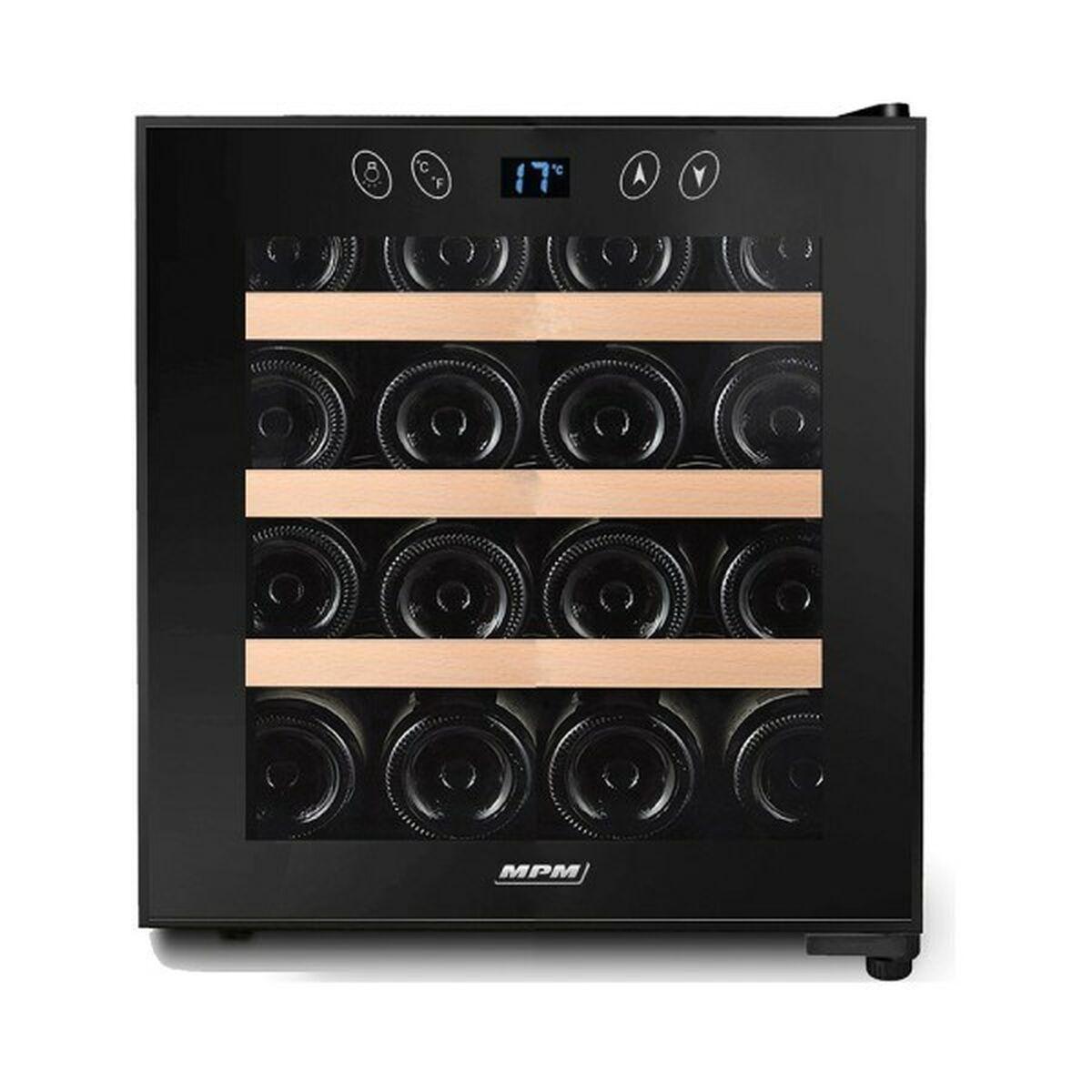 Vinoteca Mpm MPM-48-CW-48 Negro Transparente 43 x 52 x 48 cm