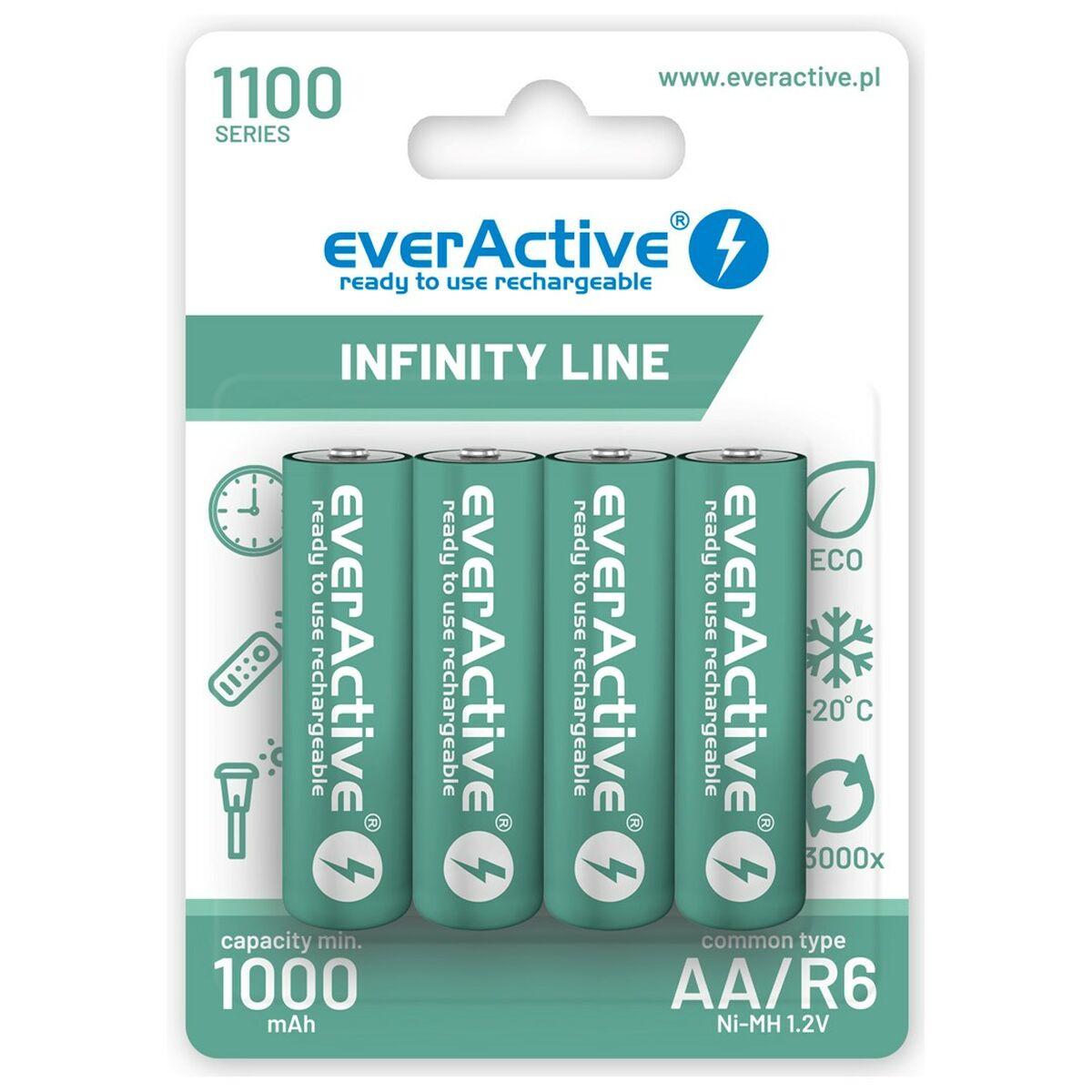 Pilas Recargables EverActive EVHRL6-1100 1,2 V