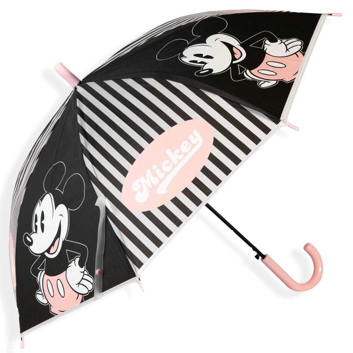 Paraguas Burbuja Mickey Mouse Good day Azul Ø 76 cm
