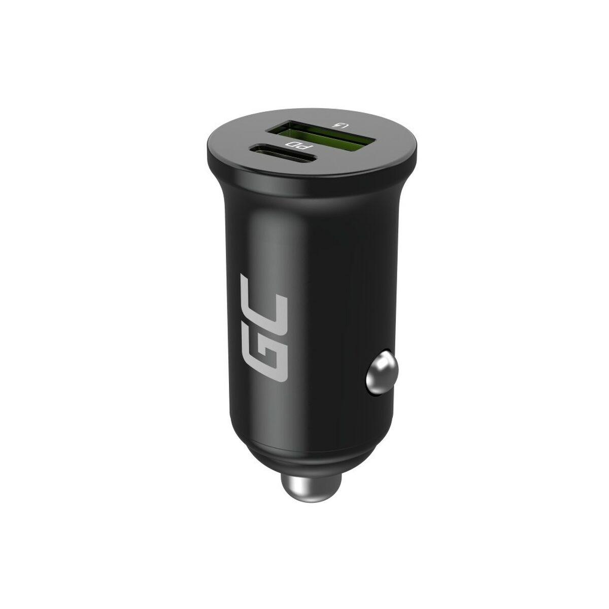 Cargador de Coche Green Cell CADM-GC-38AC Negro 38 W