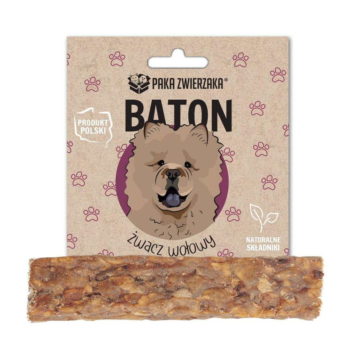Snack para Perros Paka Zwierzaka Beef rumen Bar 12 cm Carne de vacuno