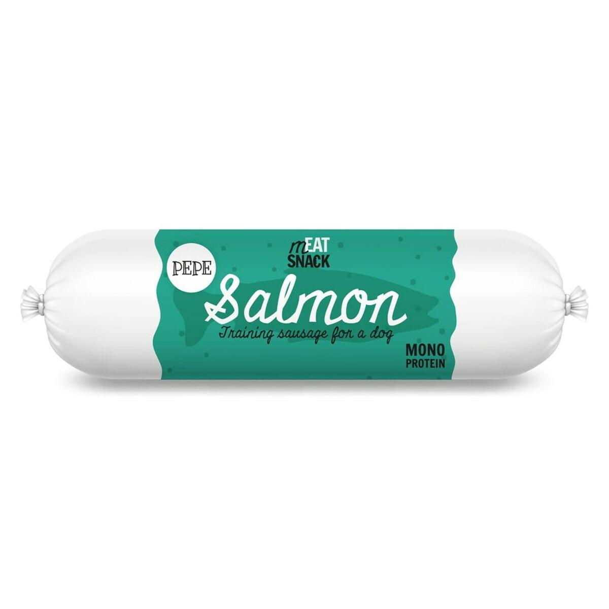 Snack para Perros Paka Zwierzaka Pepe Sausage Salmon Salmón 200 g