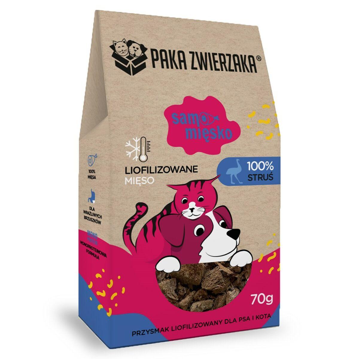 Snack para Perros Paka Zwierzaka Avestruz 70 g