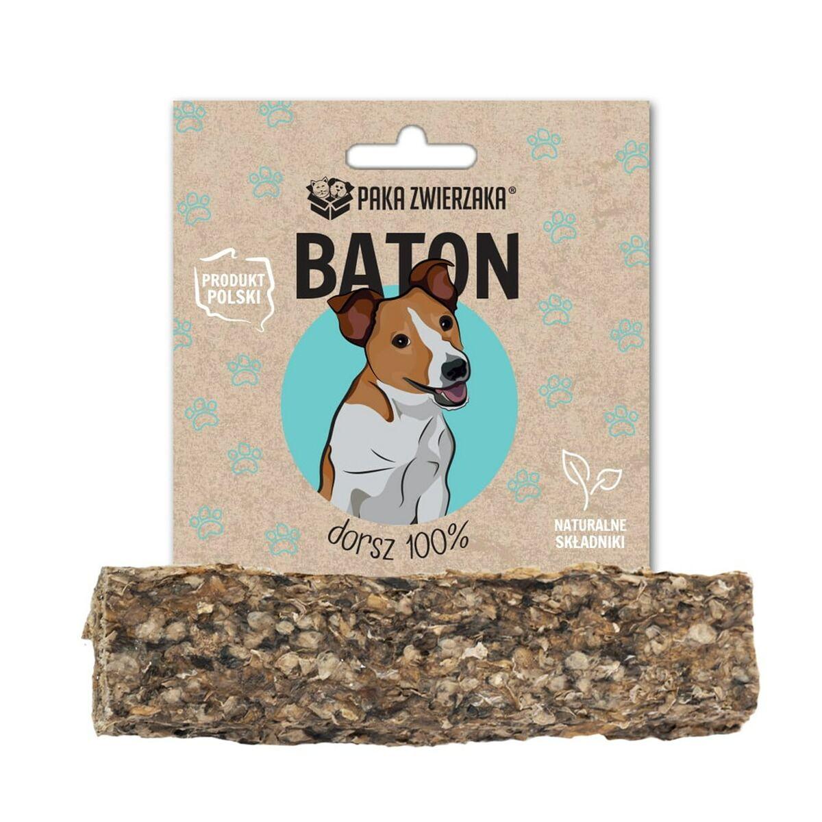 Snack para Perros Paka Zwierzaka Cod Bar 12 cm Pescado