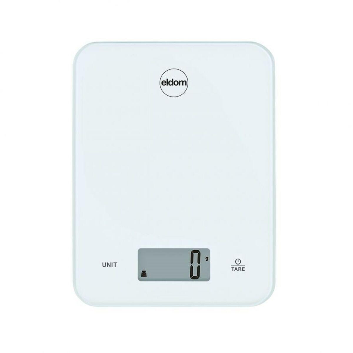 Báscula de Cocina Eldom 3343 Blanco 10 kg