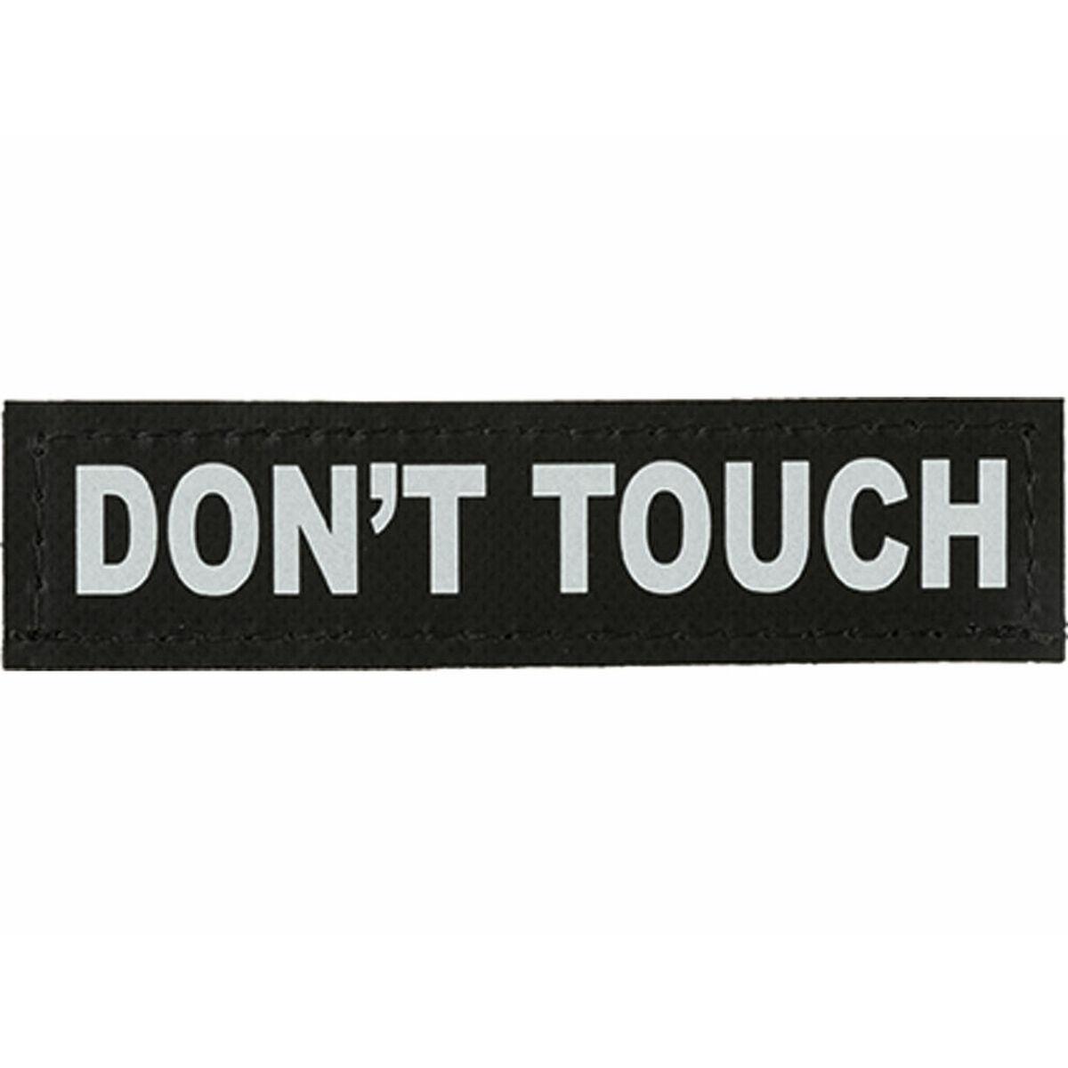 Etiquetas para arnés Julius K9 DON'T TOUCH XS (2 Unidades)