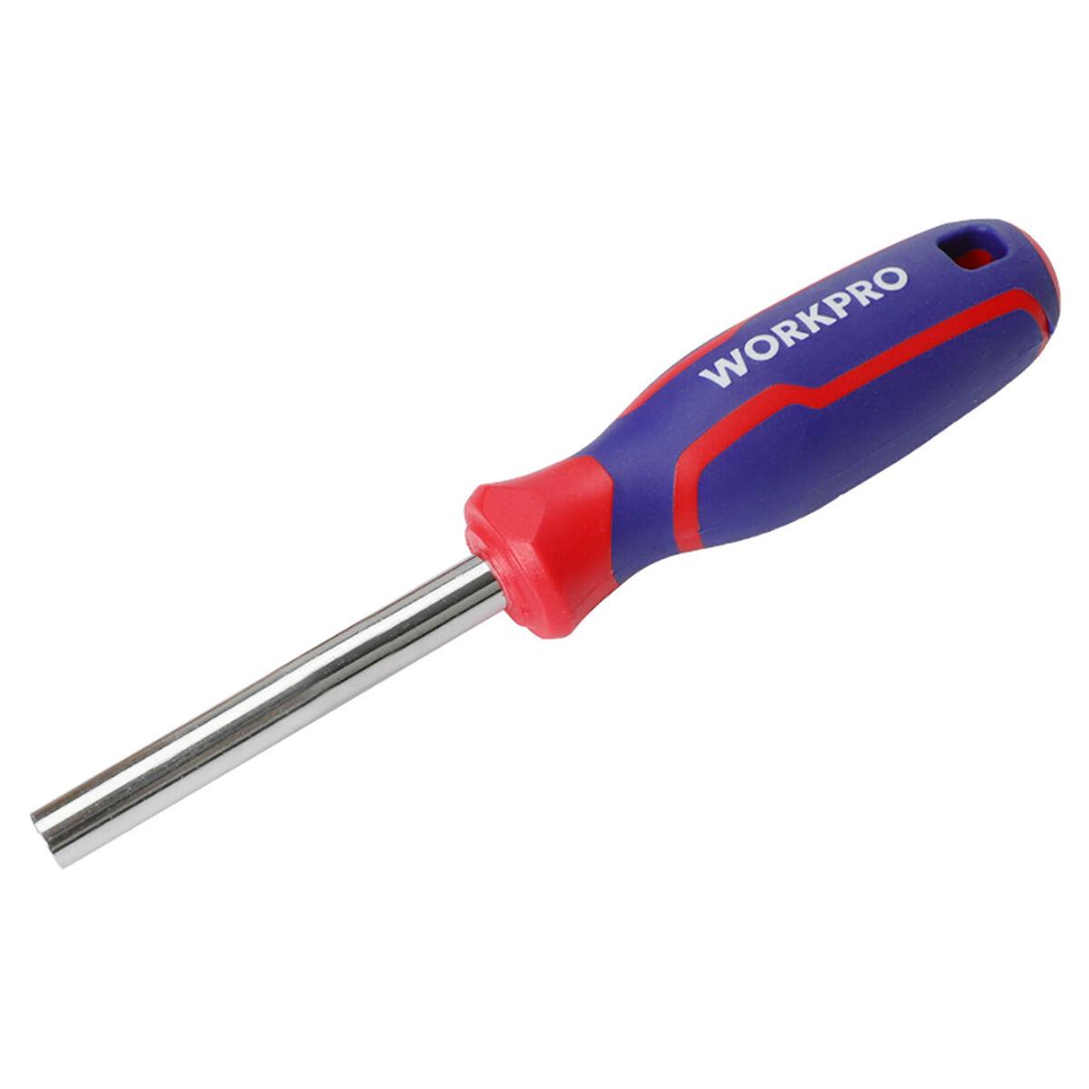 Mango destornillador con punta magnética Workpro