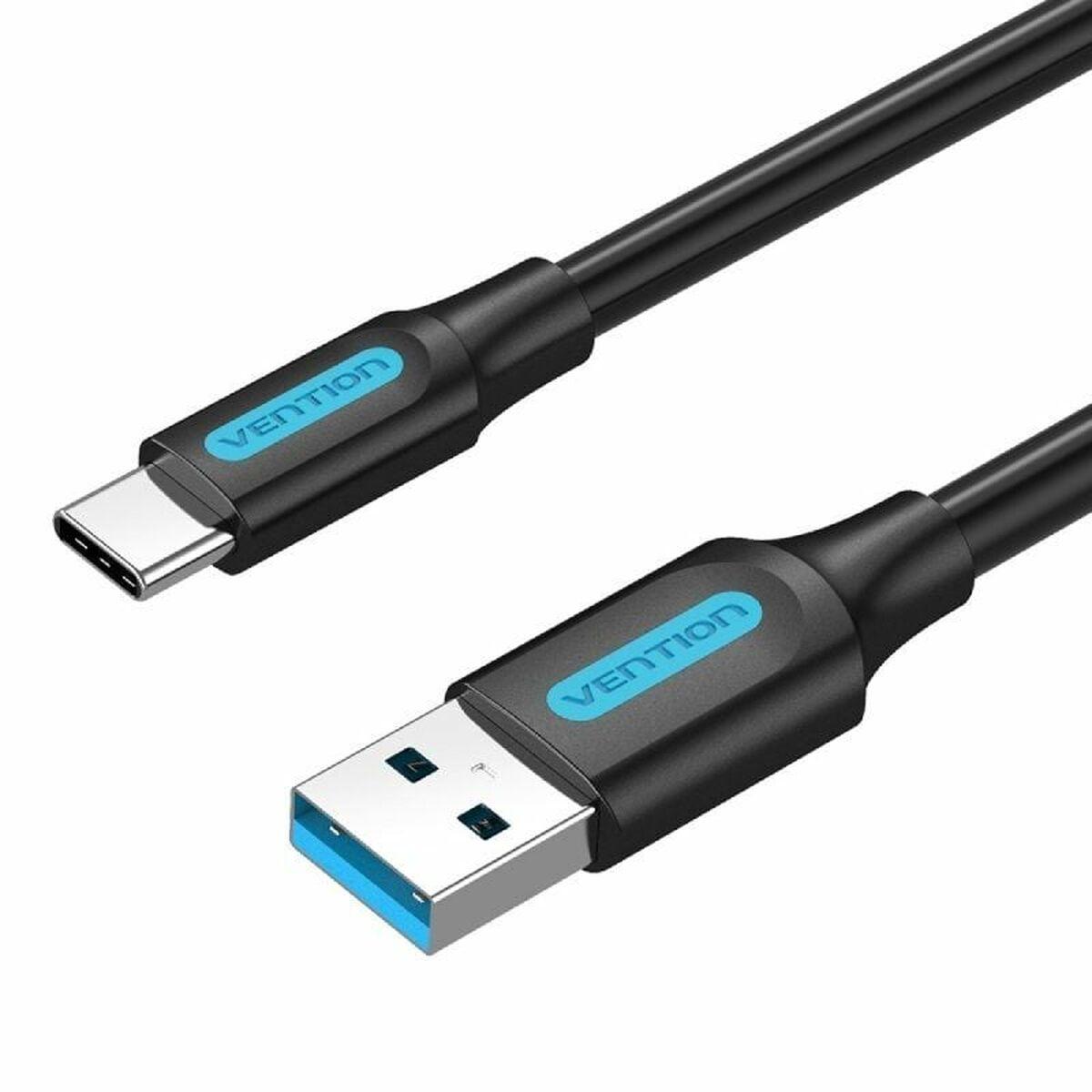 Cable USB Vention COZBD Negro 50 cm