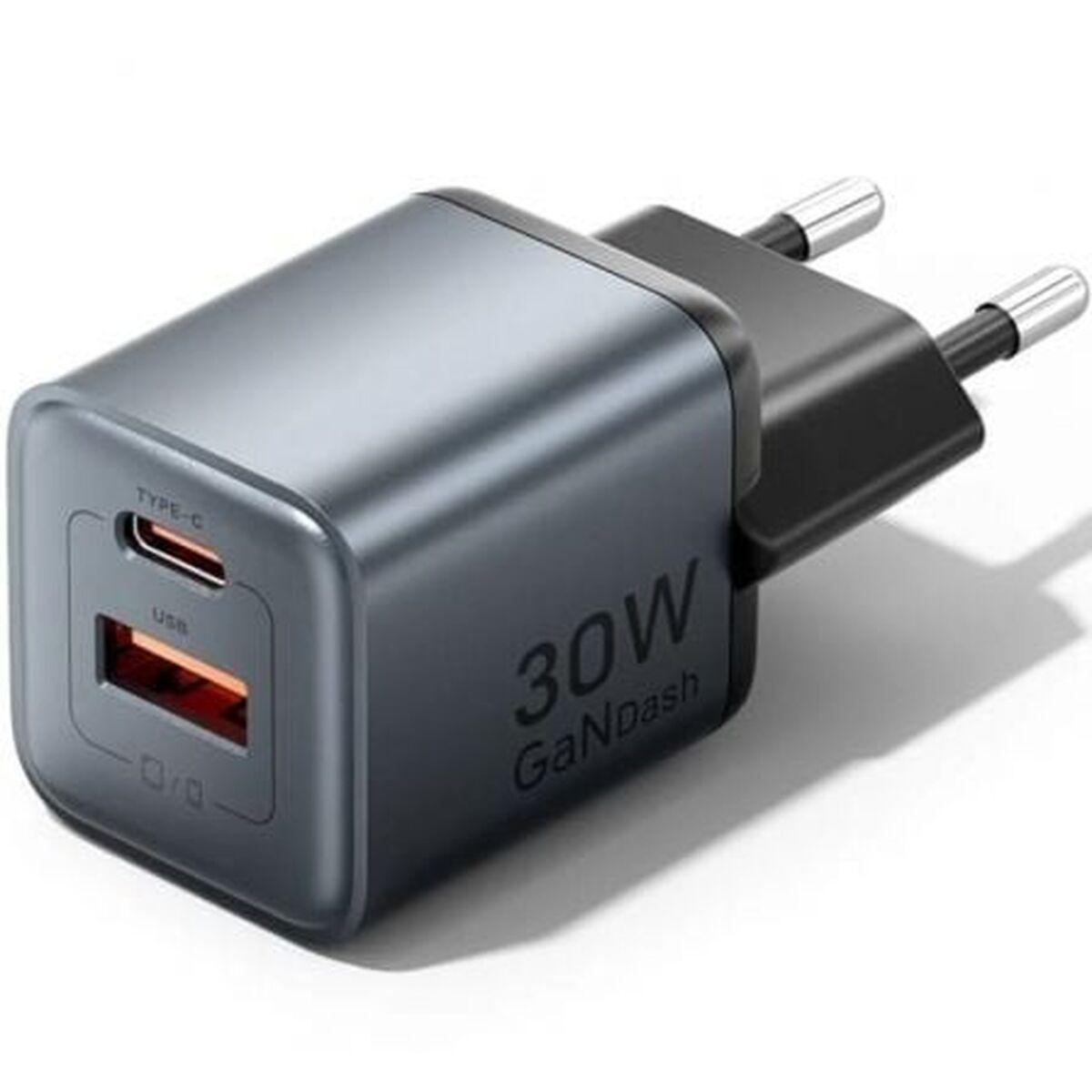 Cargador de Pared Vention FEWH0-EU Gris 30 W