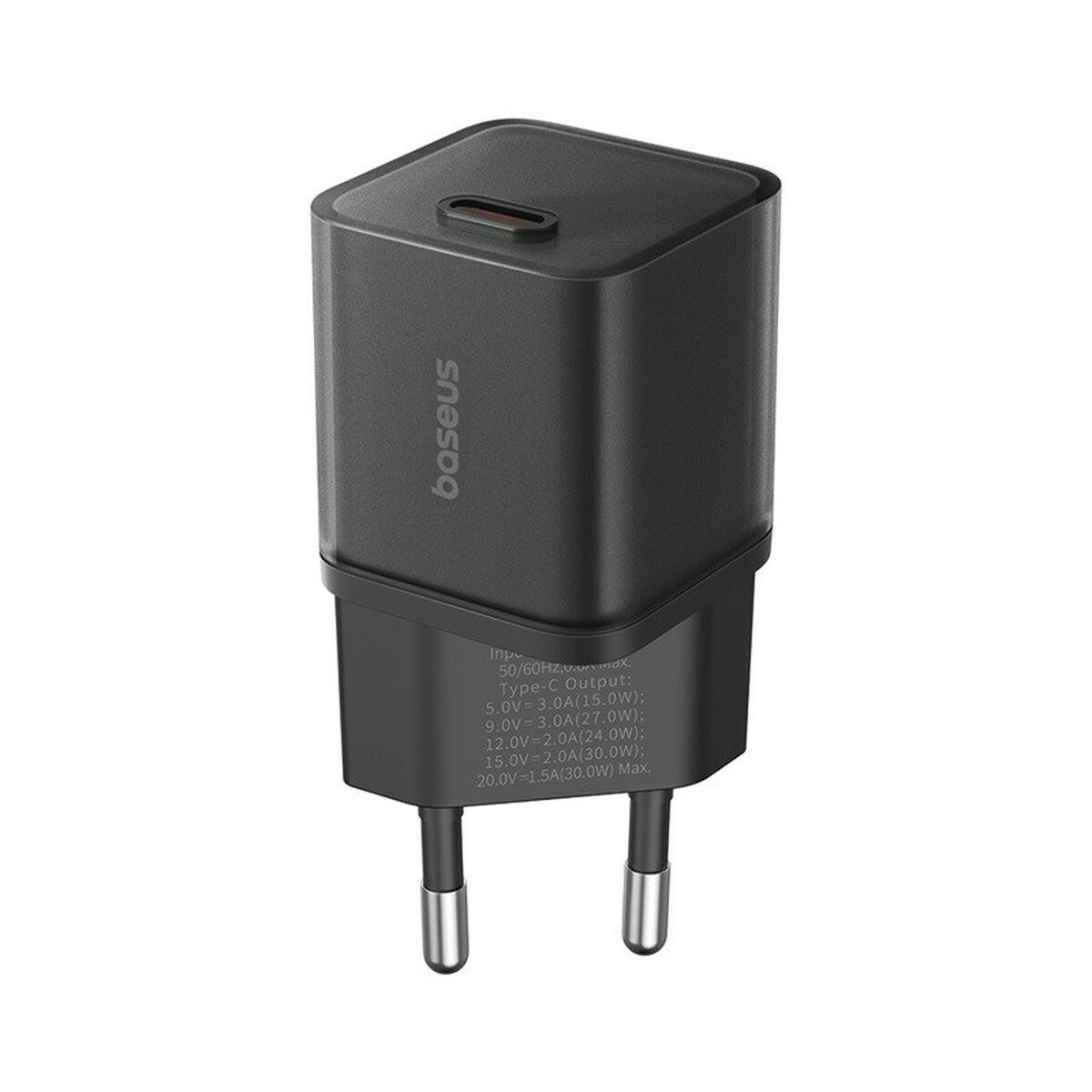 Cargador de Pared Baseus P10162504113-00 Negro 30 W